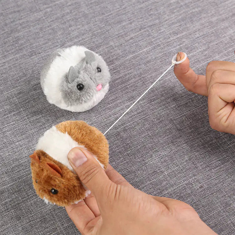 HappyPlay Vibrating Plush Mouse